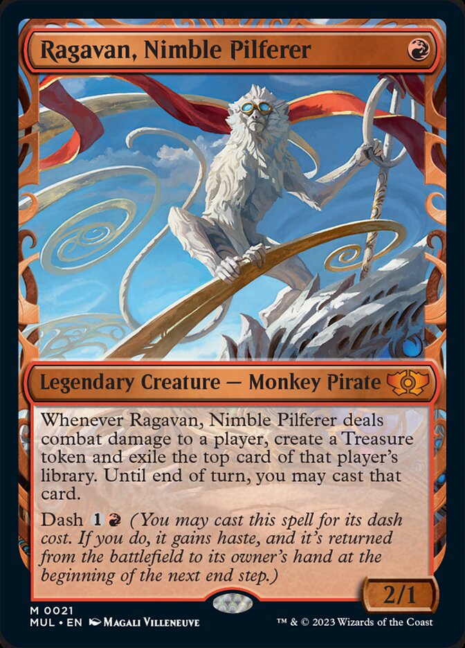 Ragavan, Nimble Pilferer [Multiverse Legends] | Dragon's Lair Comics and Fantasy Houston TX