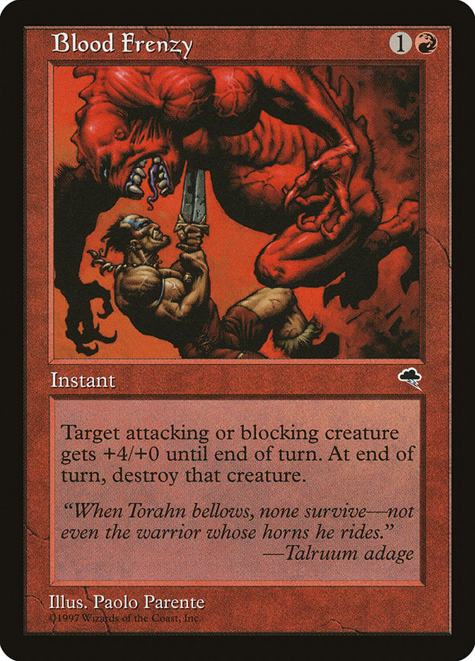 Blood Frenzy [Tempest] | Dragon's Lair Comics and Fantasy Houston TX