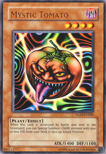 Mystic Tomato (Bronze) [DL09-EN006] Rare | Dragon's Lair Comics and Fantasy Houston TX