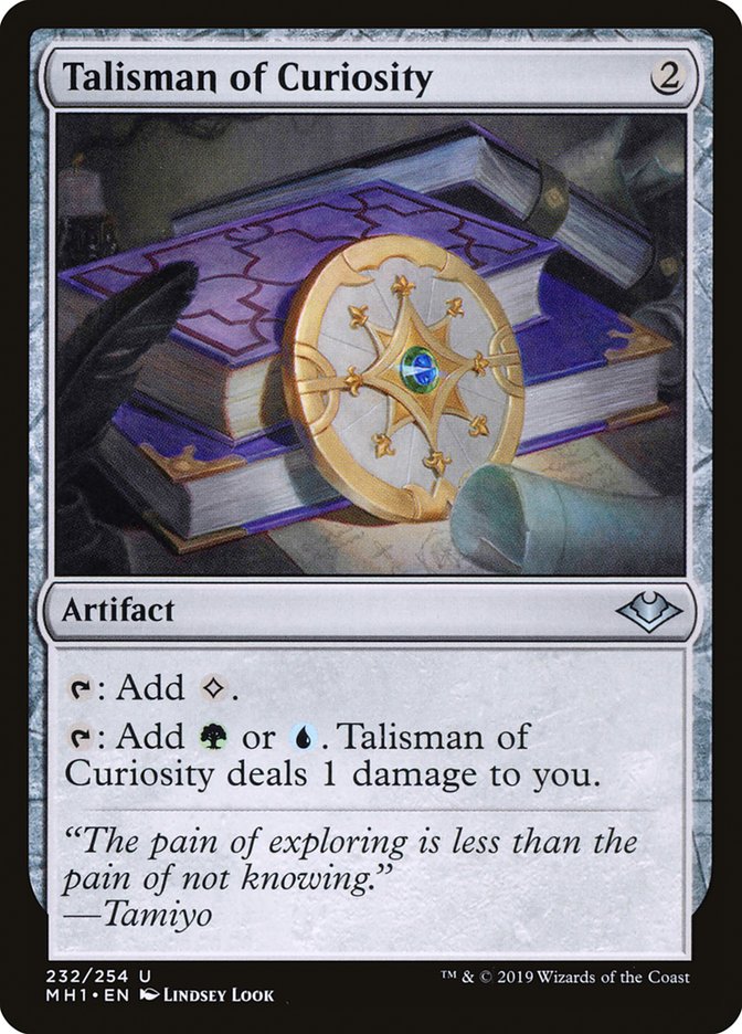 Talisman of Curiosity [Modern Horizons] | Dragon's Lair Comics and Fantasy Houston TX