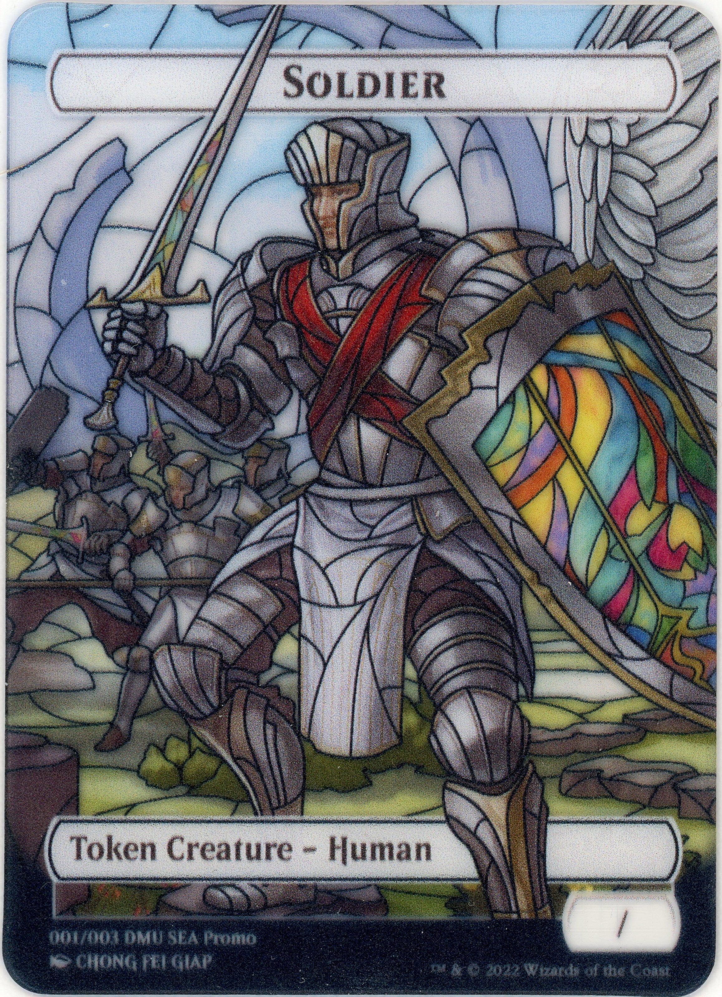 Soldier Token (SEA Exclusive) [Dominaria United Tokens] | Dragon's Lair Comics and Fantasy Houston TX