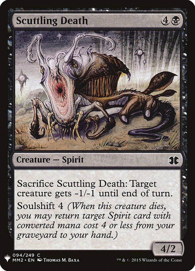 Scuttling Death [Mystery Booster] | Dragon's Lair Comics and Fantasy Houston TX