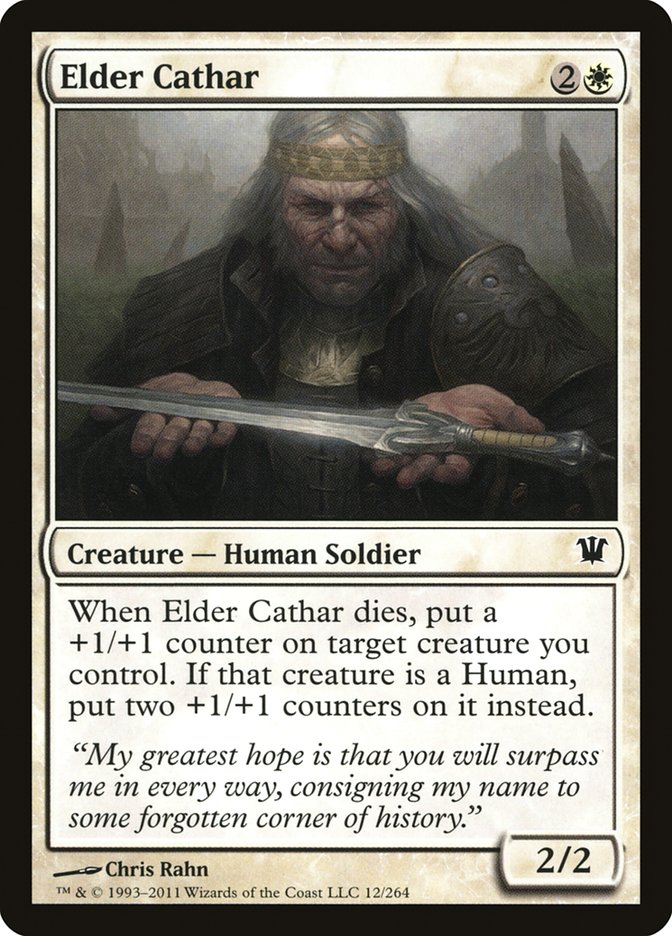Elder Cathar [Innistrad] | Dragon's Lair Comics and Fantasy Houston TX