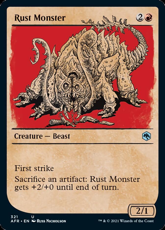 Rust Monster (Showcase) [Dungeons & Dragons: Adventures in the Forgotten Realms] | Dragon's Lair Comics and Fantasy Houston TX