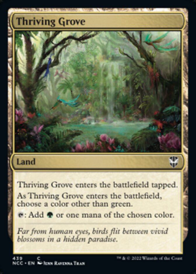 Thriving Grove [Streets of New Capenna Commander] | Dragon's Lair Comics and Fantasy Houston TX