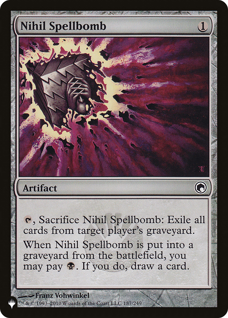Nihil Spellbomb [The List] | Dragon's Lair Comics and Fantasy Houston TX