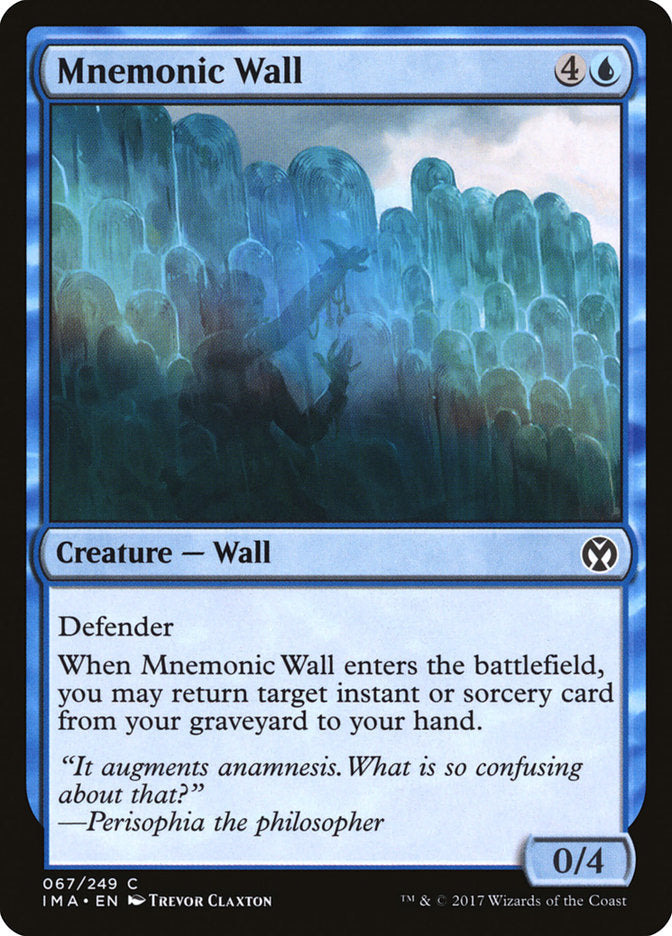 Mnemonic Wall [Iconic Masters] | Dragon's Lair Comics and Fantasy Houston TX