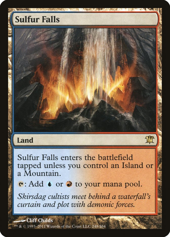 Sulfur Falls [Innistrad] | Dragon's Lair Comics and Fantasy Houston TX