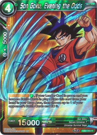 Son Goku, Evening the Odds (DB2-066) [Divine Multiverse] | Dragon's Lair Comics and Fantasy Houston TX