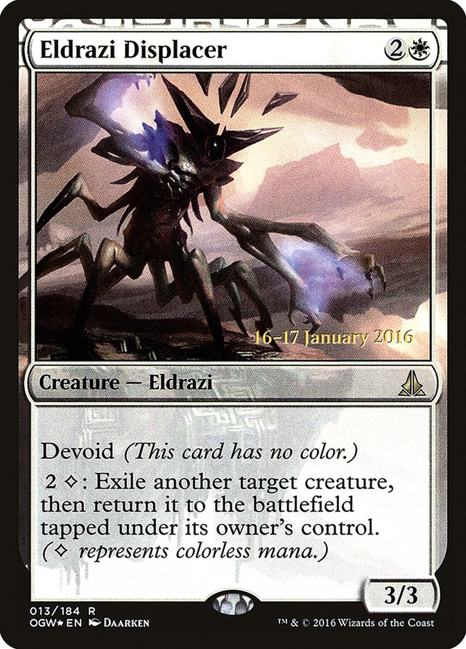 Eldrazi Displacer [Oath of the Gatewatch Prerelease Promos] | Dragon's Lair Comics and Fantasy Houston TX