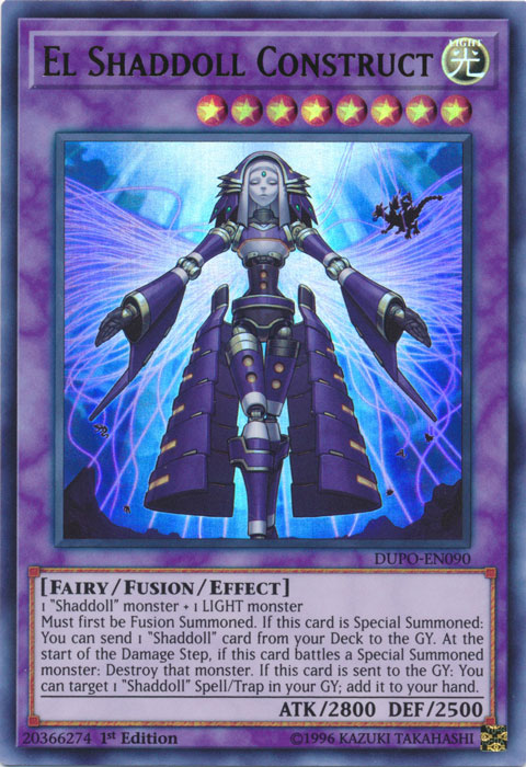 El Shaddoll Construct [DUPO-EN090] Ultra Rare | Dragon's Lair Comics and Fantasy Houston TX
