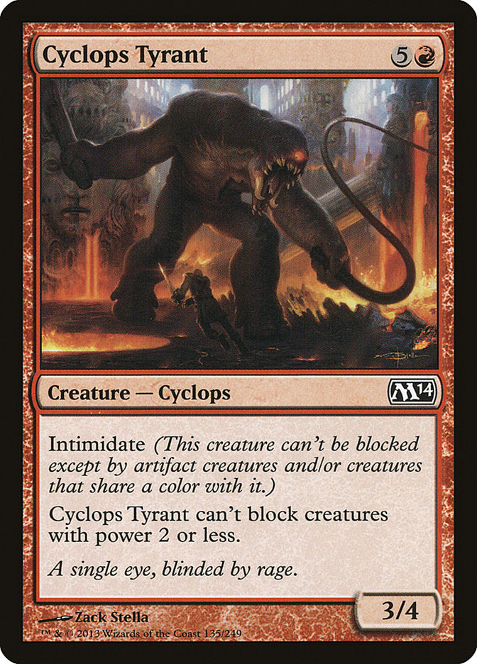 Cyclops Tyrant [Magic 2014] | Dragon's Lair Comics and Fantasy Houston TX