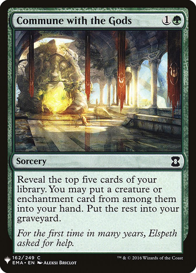 Commune with the Gods [Mystery Booster] | Dragon's Lair Comics and Fantasy Houston TX