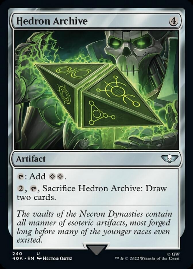 Hedron Archive (Surge Foil) [Warhammer 40,000] | Dragon's Lair Comics and Fantasy Houston TX