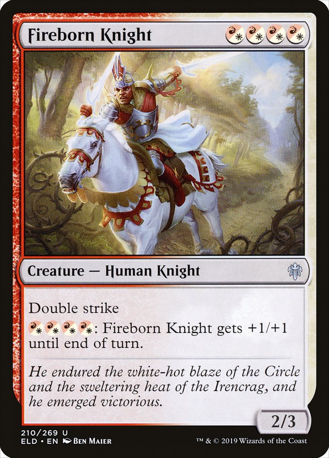 Fireborn Knight [Throne of Eldraine] | Dragon's Lair Comics and Fantasy Houston TX