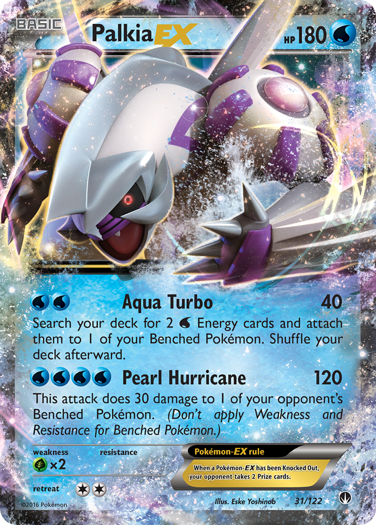 Palkia EX (31/122) [XY: BREAKpoint] | Dragon's Lair Comics and Fantasy Houston TX