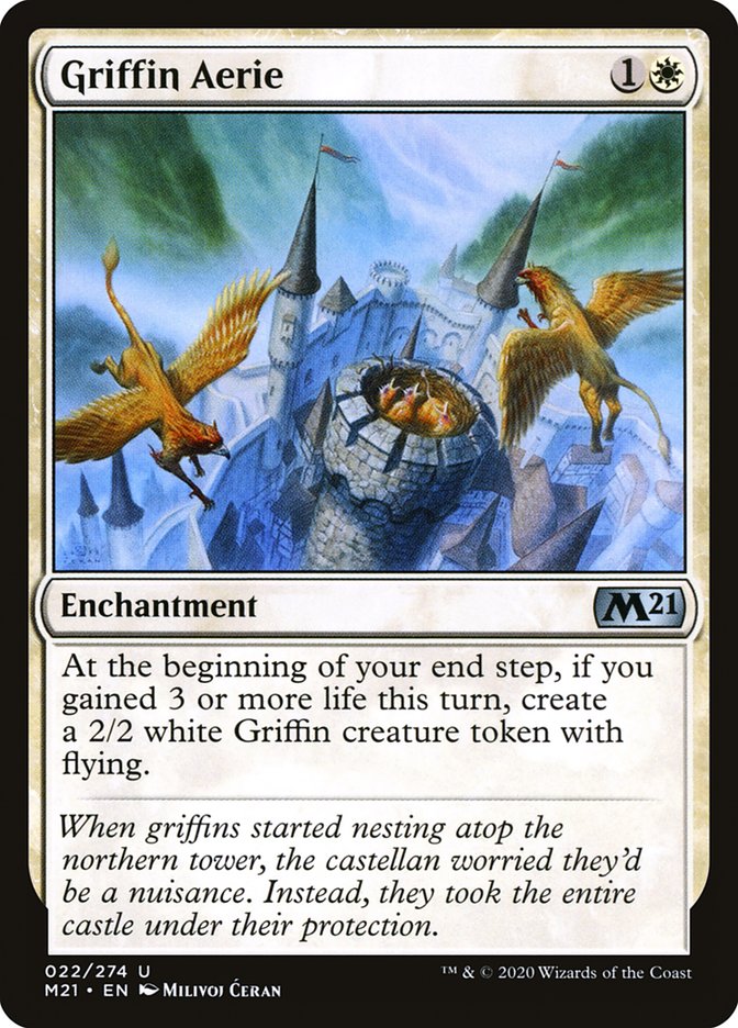 Griffin Aerie [Core Set 2021] | Dragon's Lair Comics and Fantasy Houston TX