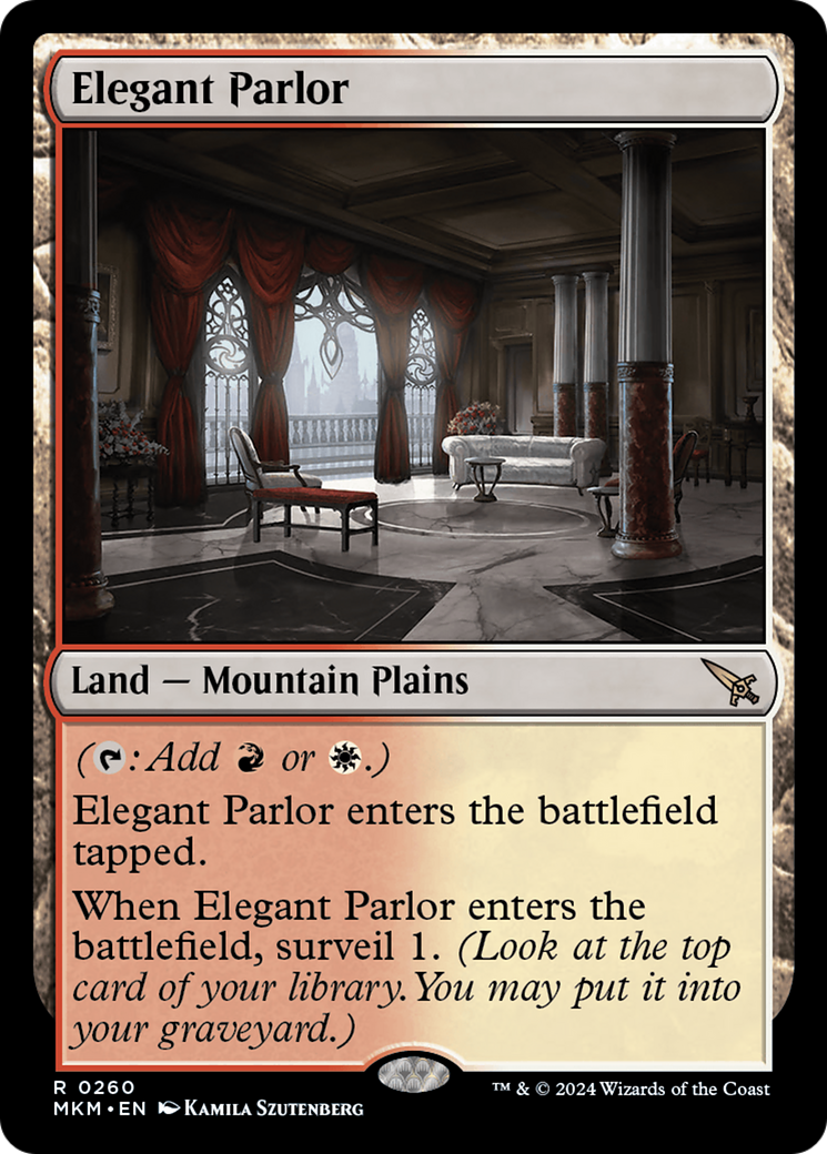 Elegant Parlor [Murders at Karlov Manor] | Dragon's Lair Comics and Fantasy Houston TX