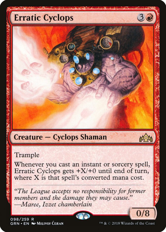 Erratic Cyclops [Guilds of Ravnica] | Dragon's Lair Comics and Fantasy Houston TX