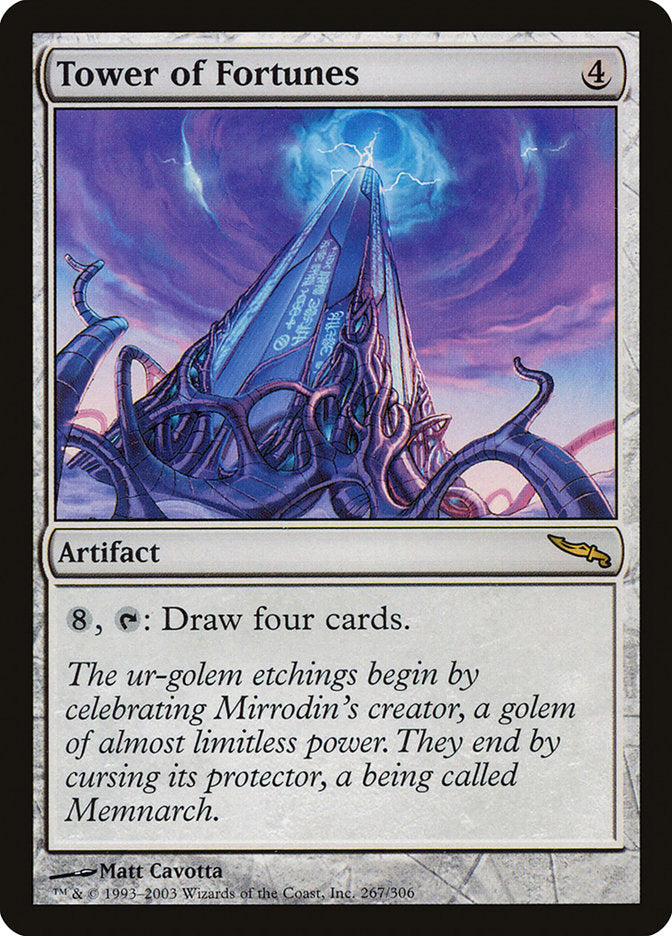 Tower of Fortunes [Mirrodin] | Dragon's Lair Comics and Fantasy Houston TX
