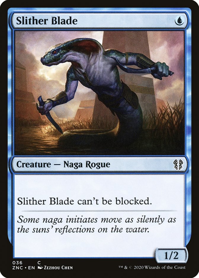 Slither Blade [Zendikar Rising Commander] | Dragon's Lair Comics and Fantasy Houston TX