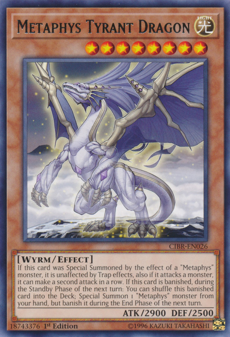 Metaphys Tyrant Dragon [CIBR-EN026] Rare | Dragon's Lair Comics and Fantasy Houston TX