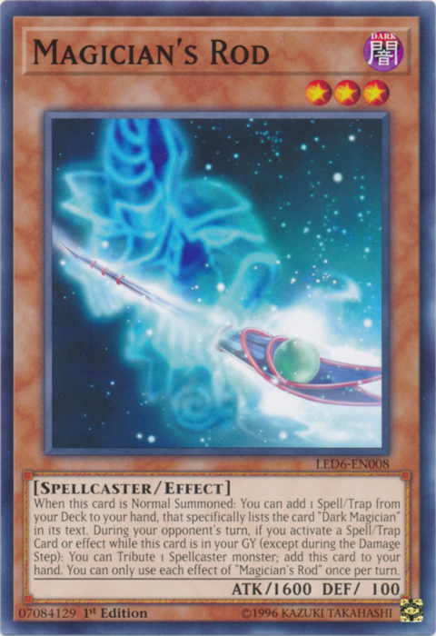 Magician's Rod [LED6-EN008] Common | Dragon's Lair Comics and Fantasy Houston TX