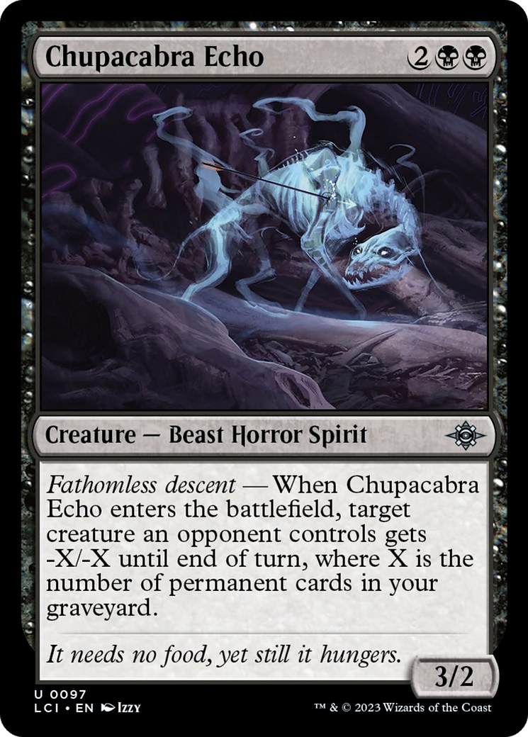 Chupacabra Echo [The Lost Caverns of Ixalan] | Dragon's Lair Comics and Fantasy Houston TX