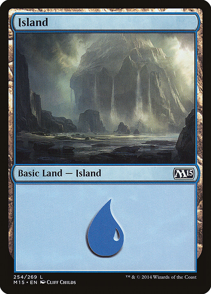 Island (254) [Magic 2015] | Dragon's Lair Comics and Fantasy Houston TX