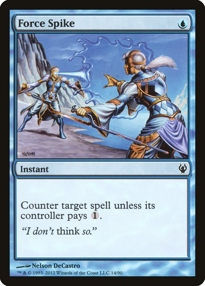 Force Spike [Duel Decks: Izzet vs. Golgari] | Dragon's Lair Comics and Fantasy Houston TX