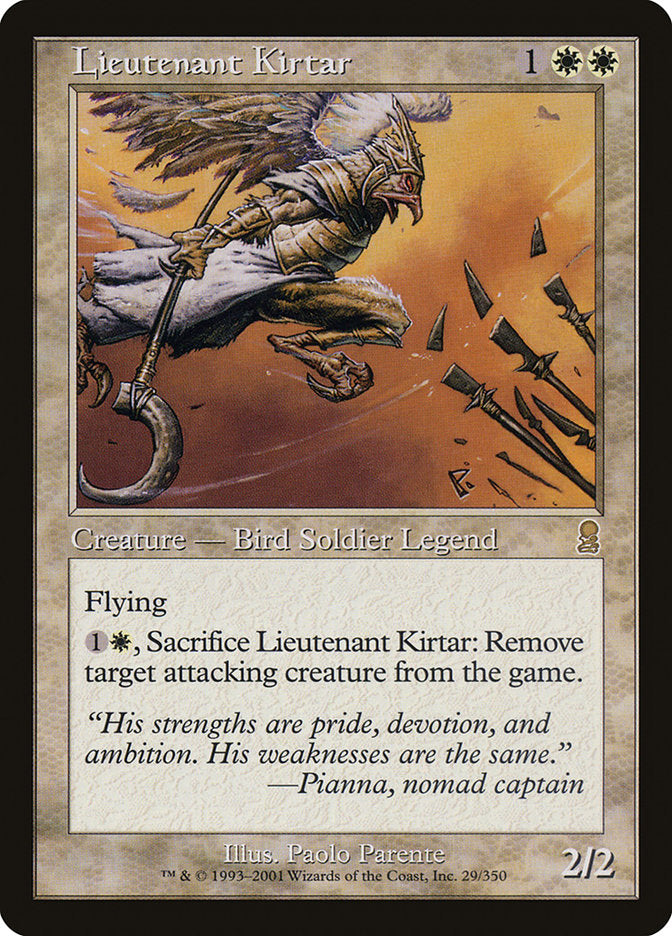 Lieutenant Kirtar [Odyssey] | Dragon's Lair Comics and Fantasy Houston TX