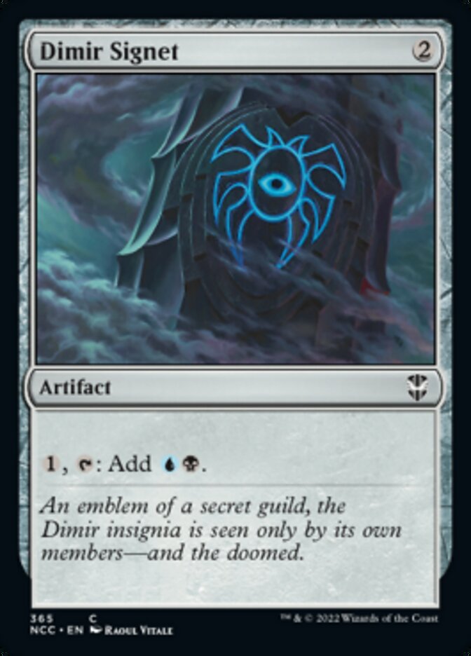 Dimir Signet [Streets of New Capenna Commander] | Dragon's Lair Comics and Fantasy Houston TX