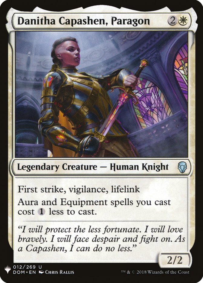 Danitha Capashen, Paragon [Mystery Booster] | Dragon's Lair Comics and Fantasy Houston TX