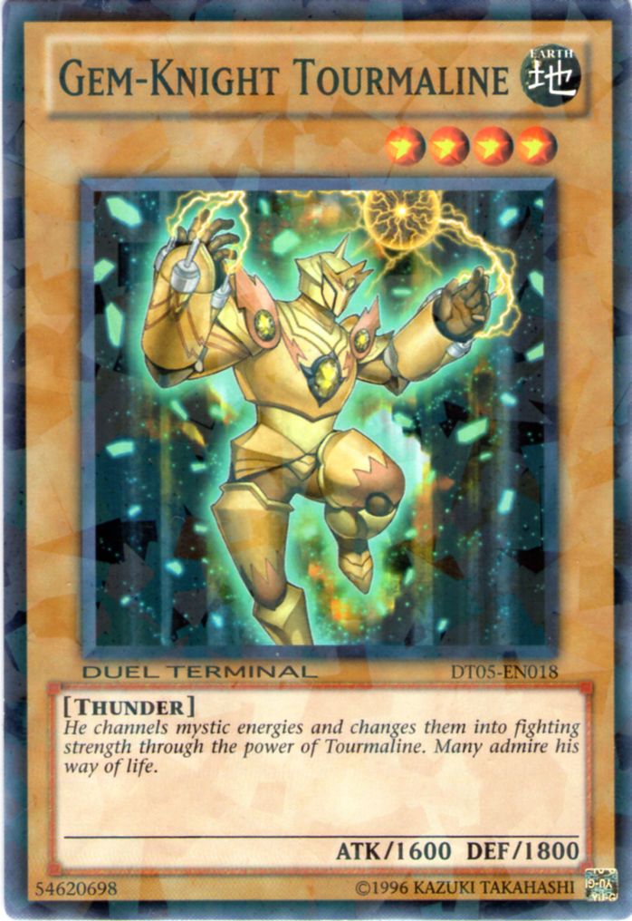 Gem-Knight Tourmaline [DT05-EN018] Common | Dragon's Lair Comics and Fantasy Houston TX