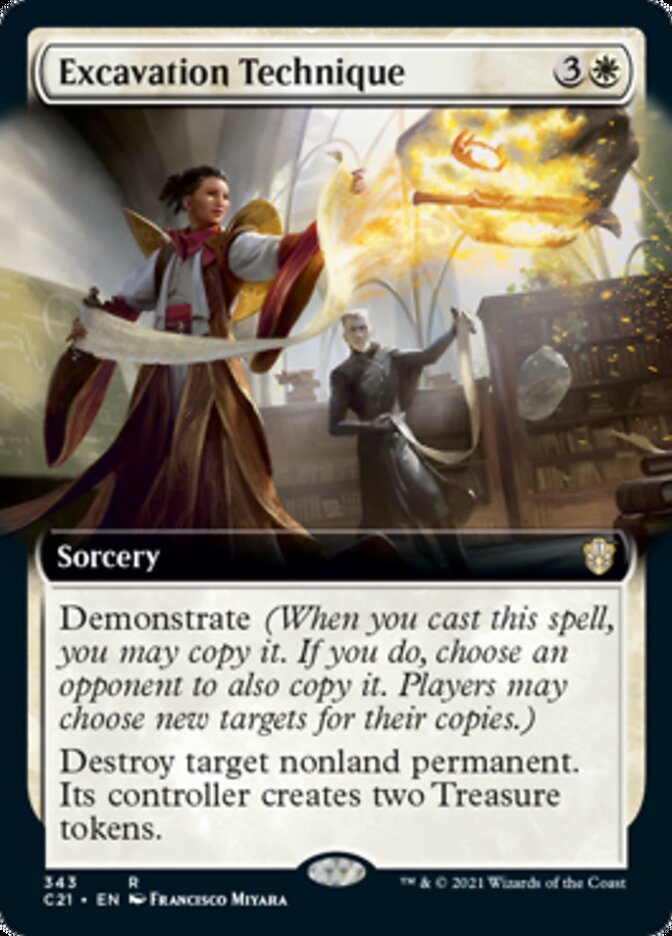 Excavation Technique (Extended Art) [Commander 2021] | Dragon's Lair Comics and Fantasy Houston TX
