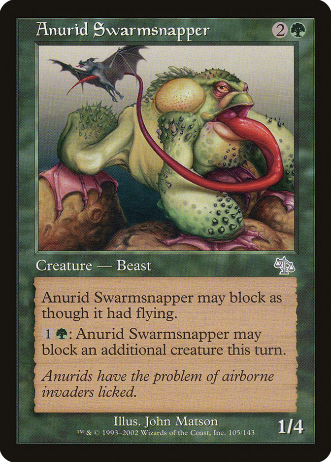 Anurid Swarmsnapper [Judgment] | Dragon's Lair Comics and Fantasy Houston TX