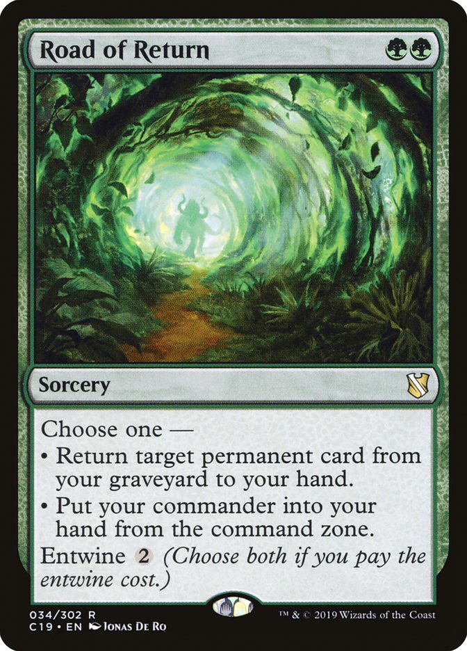 Road of Return [Commander 2019] | Dragon's Lair Comics and Fantasy Houston TX