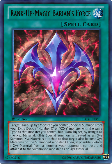 Rank-Up-Magic Barian's Force [LTGY-EN060] Ultra Rare | Dragon's Lair Comics and Fantasy Houston TX