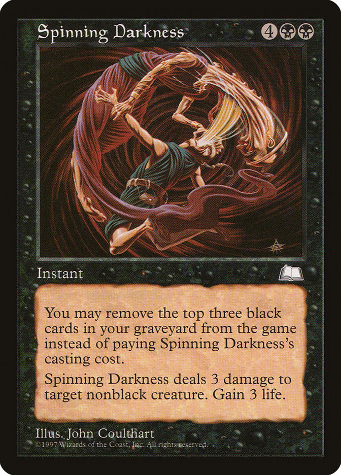 Spinning Darkness [Weatherlight] | Dragon's Lair Comics and Fantasy Houston TX