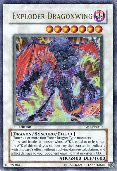 Exploder Dragonwing [RGBT-EN040] Ultra Rare | Dragon's Lair Comics and Fantasy Houston TX