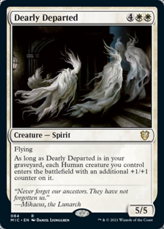 Dearly Departed [Innistrad: Midnight Hunt Commander] | Dragon's Lair Comics and Fantasy Houston TX