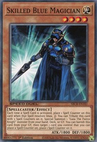 Skilled Blue Magician [SBCB-EN181] Common | Dragon's Lair Comics and Fantasy Houston TX