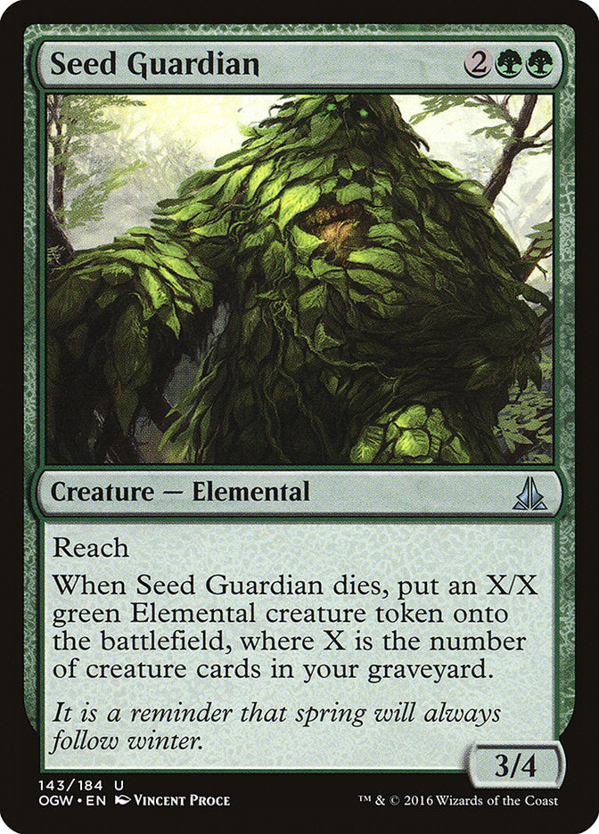 Seed Guardian [Oath of the Gatewatch] | Dragon's Lair Comics and Fantasy Houston TX