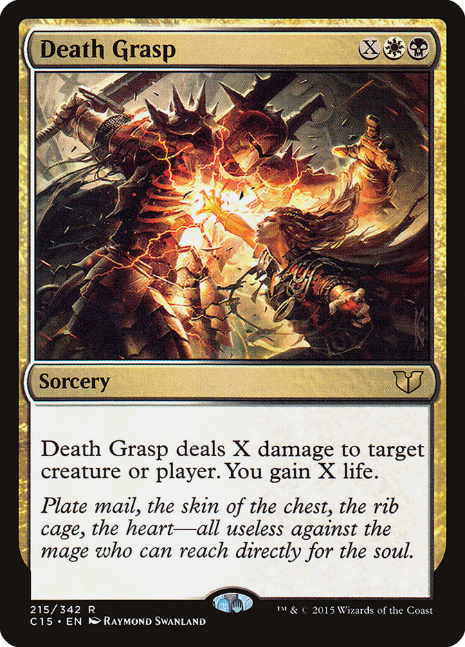Death Grasp [Commander 2015] | Dragon's Lair Comics and Fantasy Houston TX