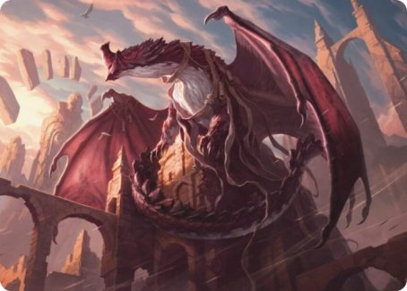 Velomachus Lorehold Art Card [Strixhaven: School of Mages Art Series] | Dragon's Lair Comics and Fantasy Houston TX