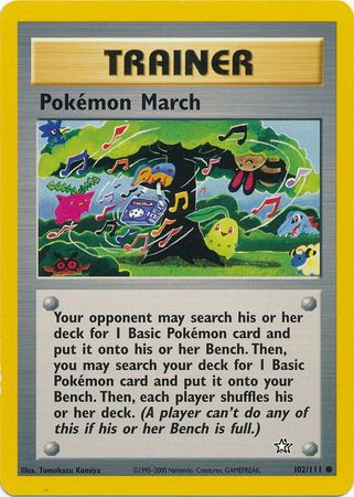 Pokemon March (102/111) [Neo Genesis Unlimited] | Dragon's Lair Comics and Fantasy Houston TX