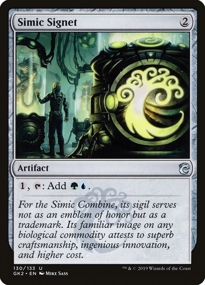 Simic Signet [Ravnica Allegiance Guild Kit] | Dragon's Lair Comics and Fantasy Houston TX