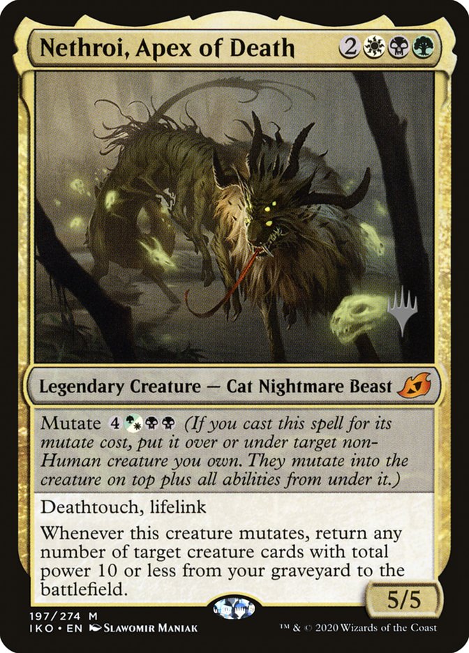 Nethroi, Apex of Death (Promo Pack) [Ikoria: Lair of Behemoths Promos] | Dragon's Lair Comics and Fantasy Houston TX