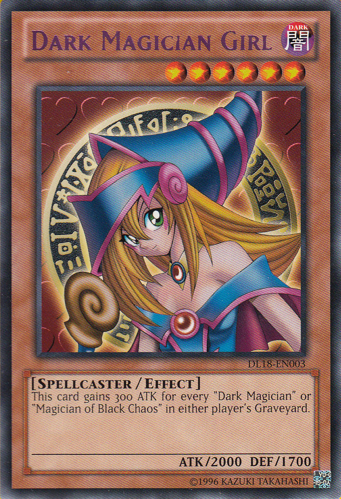 Dark Magician Girl (Purple) [DL18-EN003] Rare | Dragon's Lair Comics and Fantasy Houston TX