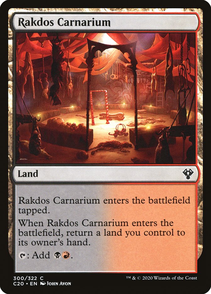 Rakdos Carnarium [Commander 2020] | Dragon's Lair Comics and Fantasy Houston TX